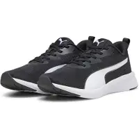 Puma Flyer Lite Running Shoes, Women, Black/Black/White, 41