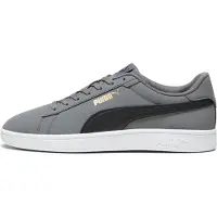 Puma Smash 3.0 Buck Sneakers, Shoes, Cool Dark Gray/Black/Gold, 46
