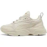 Puma Cassia Lux Sneakers Unisex, Shoes, Alpine Snow/Frosted Ivory/Gold, 38