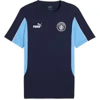 Puma Manchester City ftblARCHIVE Tee Men, Sport, Navy/Light Blue, XL