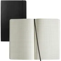 Moleskine Soft Large Squared Notebook Black