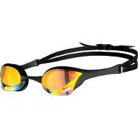 Arena Cobra Ultra Swipe Mirror, Unisex, En Størrelse, Sort, Multi, Polykarbonat, Termoplastisk gummi (TPR), Gjennomsiktig, Polykarbonat