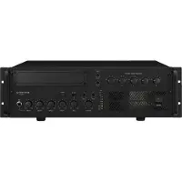 Monacor PA-5240, 5.0 kanaler, 240 W, 1%, 80 dB, Klemmer, AC