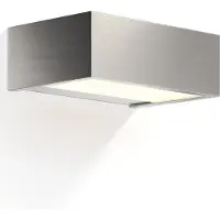 DECOR WALTHER Box LED-vegglampe nikkel 2700 K 15cm