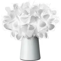 Slamp Clizia LED-bordlampe, dimbar, Mama Non Mama, hvit