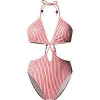 Pepe Jeans for woman. PLB10567 Swimming costume in lightweight stretch fabric pink (XL), Beachwear, Polyester