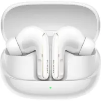 Xiaomi Buds 5 Pro - True wireless-hodetelefoner med mikrofon - i øret - Bluetooth - aktiv støydemping - keramisk hvit