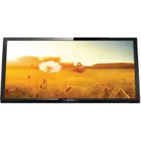 Philips 24HFL3014P - 24 Diagonalklasse Professional Series LED-bakgrunnsbelyst LCD TV - hotell / reiseliv - 720p 1366 x 768 - Edge LED - svart, translucent (deksel)