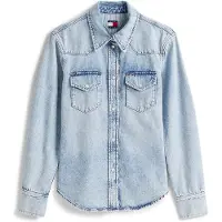 Tommy Hilfiger Dw0dw21416 Denim Skjorte Med Lange Ermer