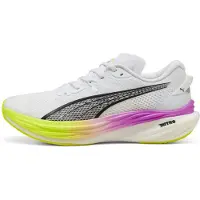 Puma Deviate NITRO 3 Running Shoes Men, Shoes, White/Yellow Alert/Pure Magenta, 44