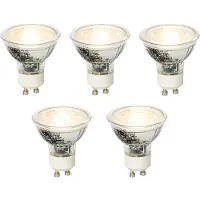 LUEDD Sett med 5 GU10 dimbare LED-pærer 4W 300 lm 2700K