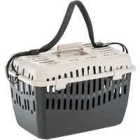 Ferplast Binny 2 transportboks - Økonomisett: Binny 2 + skulderrem