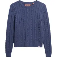 Superdry Essentials Slim Cable Genser