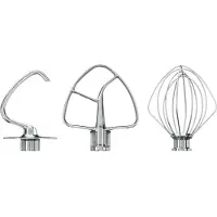 KitchenAid 5KSM5TH3PSS - Tilbehørssett - for stativmikser - for Artisan 5KSM150, 5KSM175, 5KSM7580, KSM150, RRK150 Mini 5KSM3311 Professional 600 Series