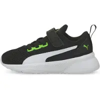 Puma Flyer Runner Sneakers Toddlers, Shoes, Green Flash/White/Black, 23