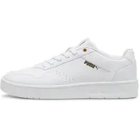 Puma Court Classic Sneakers Unisex, Shoes, White/Gold, 37.5