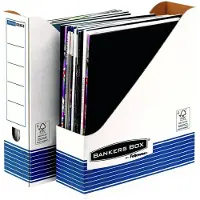 Fellowes Bankers Box - Bladfil - for A4 (210 x 297 mm) - hvit, blå
