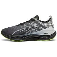 Puma ForeverRun NITRO WTR Running Shoes Men, Shoes, Black/Glacial Gray/Fizzy Apple, 40.5