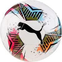 Puma Futsal 2 HS Football, Accessories, White/Garnet Rose/Dusty Aqua, 3