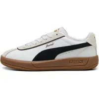 Puma Club Klassika Sneakers Women, Shoes, White/Black/Warm White, 37.5