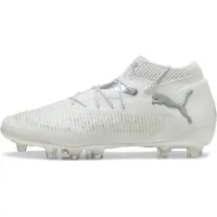 Puma FUTURE 8 ULTIMATE AG Football Boots Unisex, Shoes, White/Matte Silver, 48