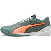 Puma IBERO IV Futsal Boots, Shoes, Green Moon/Heat Fire/Black, 39