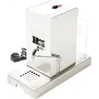 La Piccola espressomaskin for ESE-kapsler Piccola Satinata i rustfritt stål