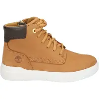 Timberland for boy. TB0A2M1W2311 Seneca Bay yellow leather low top trainers (35), Flat, Laces, Zip, Casual, children's fashion