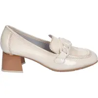 Hispanitas for woman. HV243319 Off-white Malta4 shoes (41), Leather, Flat, None, Casual