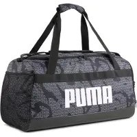 Puma Challenger All-Over Print 58L Medium Sports Bag, Accessories, Black/Logo Lab Aop, OSFA