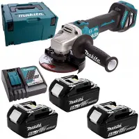 Makita Szlifierka kątowa batteri 18V 3x5,0Ah DGA513RT3J