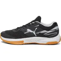 Puma Varion II Handball Shoes Unisex, Shoes, Black/Cool Light Gray/Yellow Blaze, 36