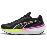 Puma Scend Pro 2 Running Shoes, Shoes, Black/Yellow Alert/Pure Magenta, 40