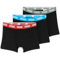 Puma Boxer Briefs (3-Pack) Men, Clothing, Black Combo, 4