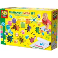SES Creative håndmalte farger, stort sett, 6 farger