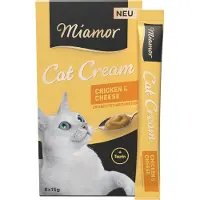 Miamor Cat Cream Kylling & Ost - Sparepakke: 24 x 15 g