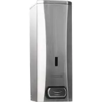 Katrin Dispenser Manuel Metal 1000ml Børstet stål Sølv til sæbe/hånddesinfektion,1 stk