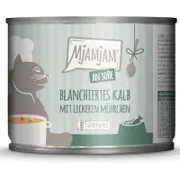 MjAMjAM i saus 6 x 185 g - blancherte kalvekjøttstykker med smakfulle gulrøtter