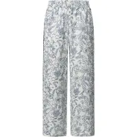 Pepe Jeans for woman. PL211818 Straight trousers in fluid fabric Duana white (S), Casual, Linen