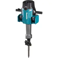 Makita HM004GZ01 Breaker XGT, 40V MAX x2 (80V MAX), 72,8 J, SDS-MAX, 30 kg, børsteløs motor, AWS (med AWS-brikke), AVT, XPT, Z-versjon - leveres uten batteri og lader
