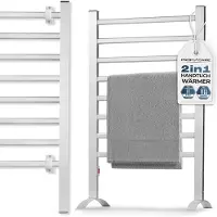 Bomann PC-EHW 3115 sølv elektrisk håndklevarmer