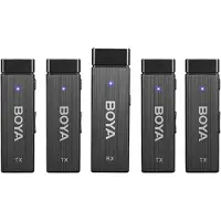 Boya W4 1rx-4tx Trrs-trs Trådløs Mikrofon