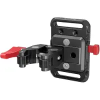 SmallRig 2989, Batteriplate, Sort, Rød, Aluminium, 1/4-20, M4, China
