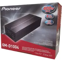 Pioneer GM-D1004 - Vogn - forsterker - 4-kanalers - 100 watt x 4