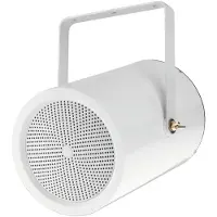 Monacor EDL-255/WS, Koblet med ledninger (ikke trådløs), 15 W, 100 - 15000 Hz, 8 O, Hvit