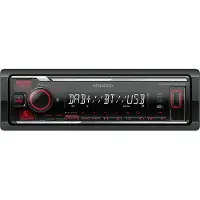 Kenwood KMM-BT408DAB bilradio 1 DIN DAB+ Bluetooth, svart
