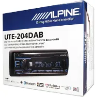 Alpine Ute-200bt Bilradio Med Skjerm