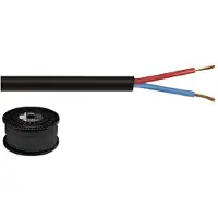Monacor SPC-515/SW, 100 m, Sort