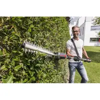 Al-Ko Pole hedge trimmer HTA 1845 w/ battery and charger