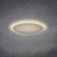 ESCALE Blade LED-vegglampe, taupe, Ø 59 cm